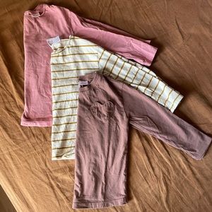 3 Pack Kid’s Zara Long Sleeve Shirts